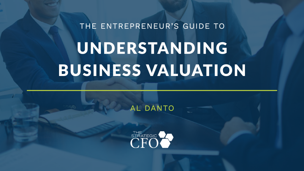Guidebook cover on business valuation by Al Danto.