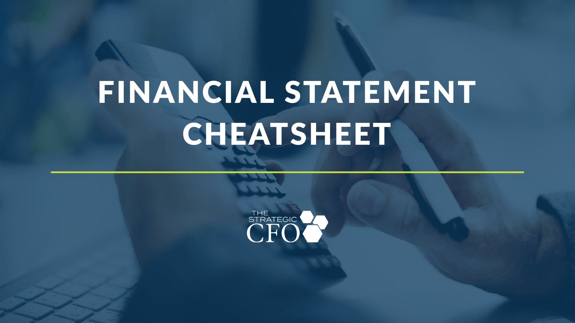 Financial Statement Analysis Cheat Sheet Guide