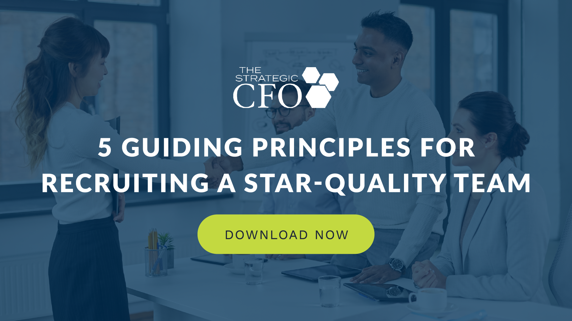 Lead Magnet - 5 Guiding Principles for Recruiting a Star-Quality Team