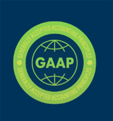 GAAP logo with green circular design